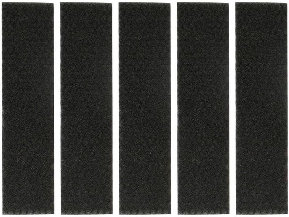 Katoenen Filter met Actieve Kool - Op Maat te Snijden - 5 Stuks - Voor Airconditioning