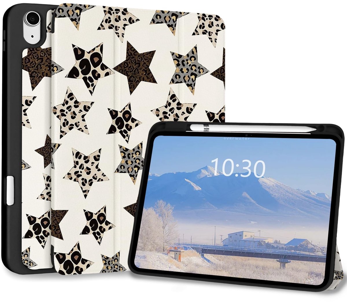 Omgoods - Beschermhoes voor iPad 11 inch met Standaard en Pennenhouder