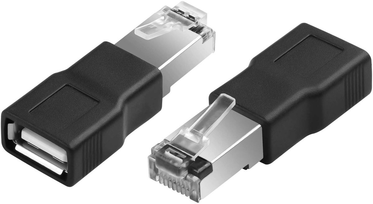 Omgoods - 2 Stuks USB naar RJ45 Ethernet Adapter