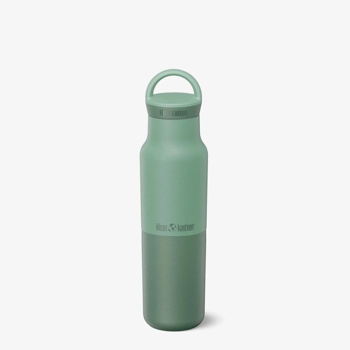 Klean Kanteen Rise Classic Insulated 355ml - Arch Loop Cap Iceberg- Geïsoleerde waterfles - compact formaat – foto 2