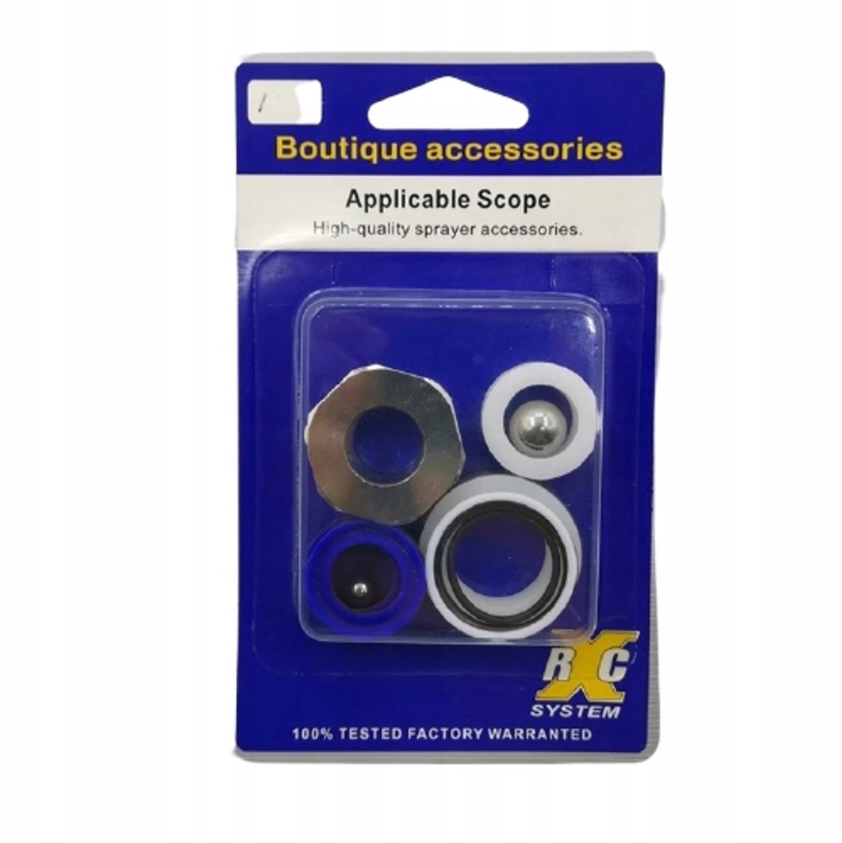 Rosfix Reparatieset Airless Verfspuit - Hoogwaardige Afdichtingen - Teflon en Rubber O-Ringen - Geschikt voor Wagner