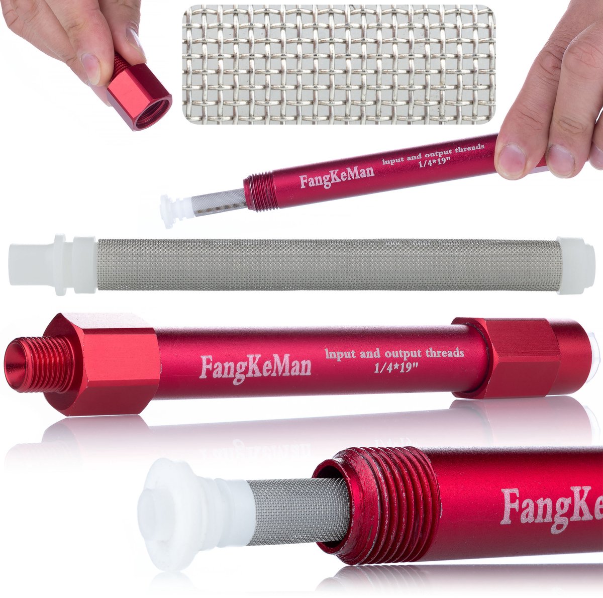 Rosfix Aansluiting voor Filtermontage - 1/4" Zonder Koppeling - Plaats voor Vingerfilter