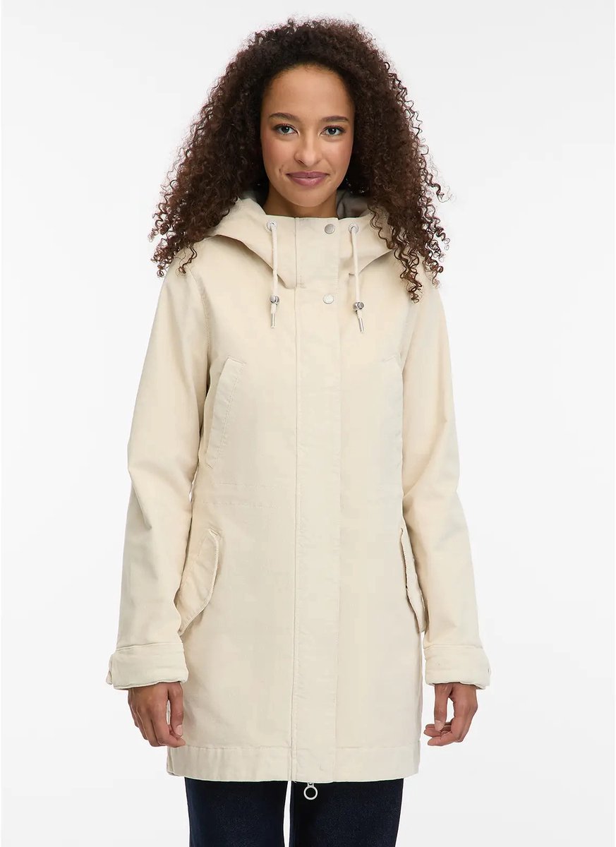 Damesparka Ragwear Cannas Creme