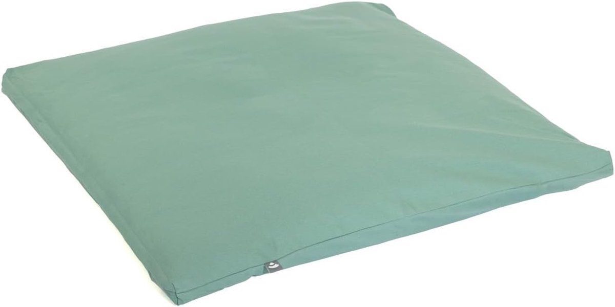 Bodhi Meditatiemat Zabuton - eco-serie - klassieke yogamat met afneembare overtrek van 100% biologisch katoen - meditatiemat met ritssluiting - 80 x 80 x 5 cm