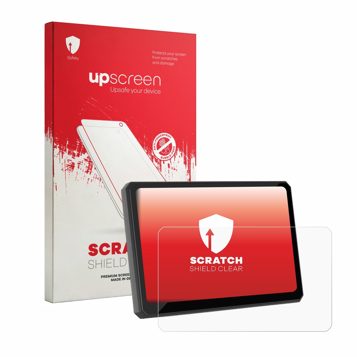 upscreen - Screenprotector voor Carpuride W702BS Pro 7" - Folie Beschermfolie transparant