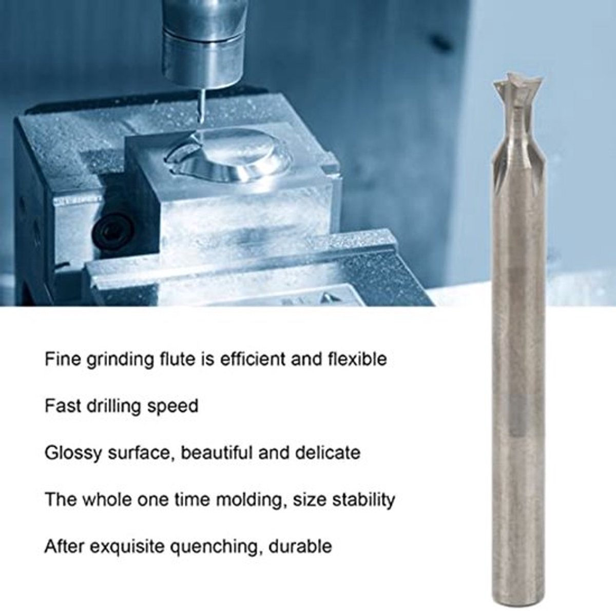Dovetail Frees Type 4 - Universeel Metalen Frees - 5 X 60Â° X 50L - Rigid Chip Groeven