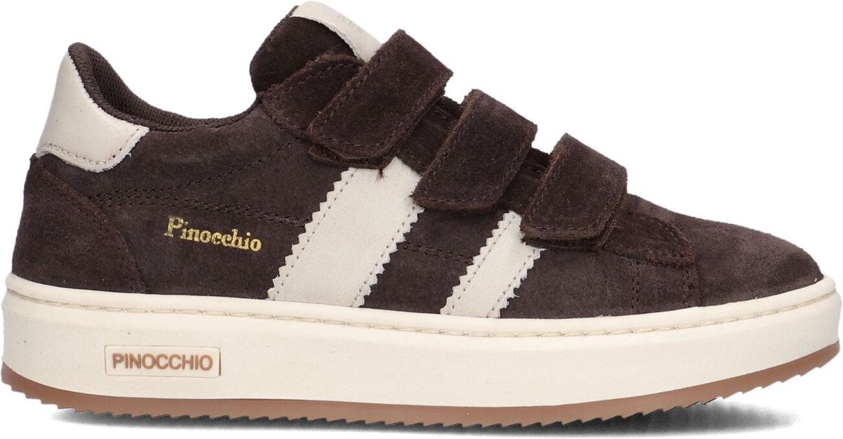 Pinocchio P7811 Sneakers - Jongens - Bruin - Maat 24