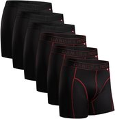 DANISH ENDURANCE Sportonderbroeken Heren - Quick Dry - Sport Boxershorts - 6 pack - Meerkleurig - Maat 3XL