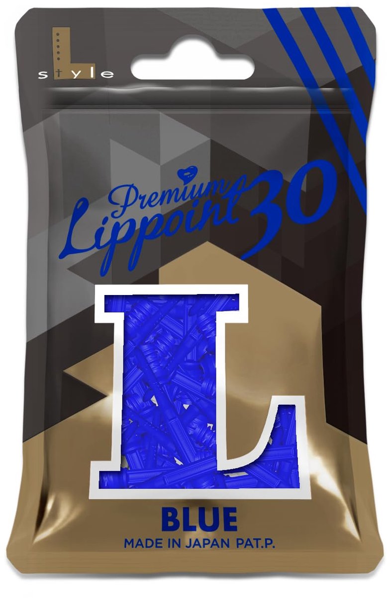 Lippoint Long - 30 stuks in blauw zonder flights