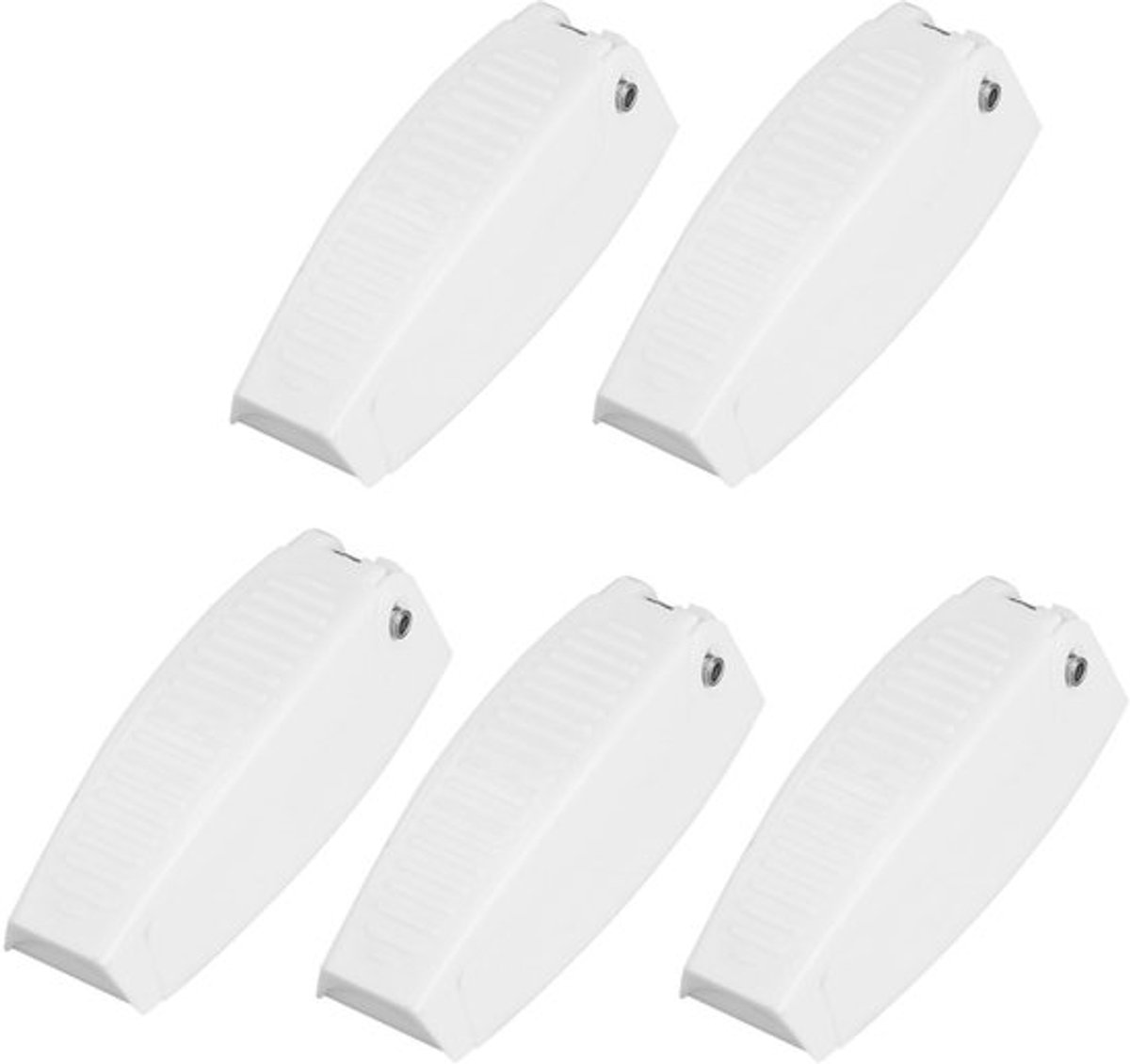Deurbagage Hoogwaardig ABS - Veerbelaste Scharnier - Klem/Grendel - Duurzaam/Betrouwbaar - RV Accessoires - Langdurige Service - Deurhouder