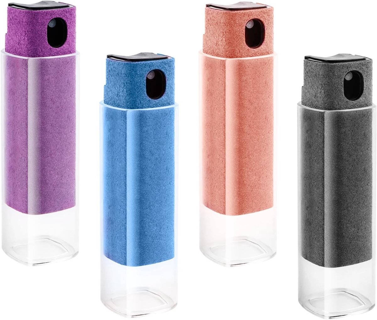 Schermreiniger - Transparant - 10 ml - Microvezeldoek en Spray - Voor Telefoon, Laptop en Tablet