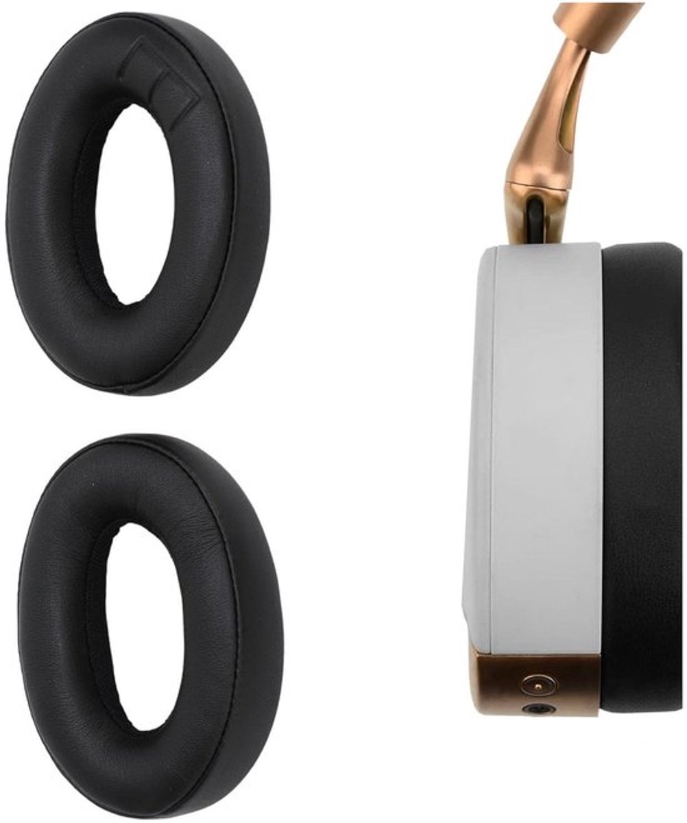 Oorkussens Vervanging voor Parrot ZIK 1.0 - 2 Stuks - Professionele Zachte Oorkussens - Geluidsisolatie - Eiwitleer - Eenvoudig te Installeren - Hoofdtelefoon Oorkussens