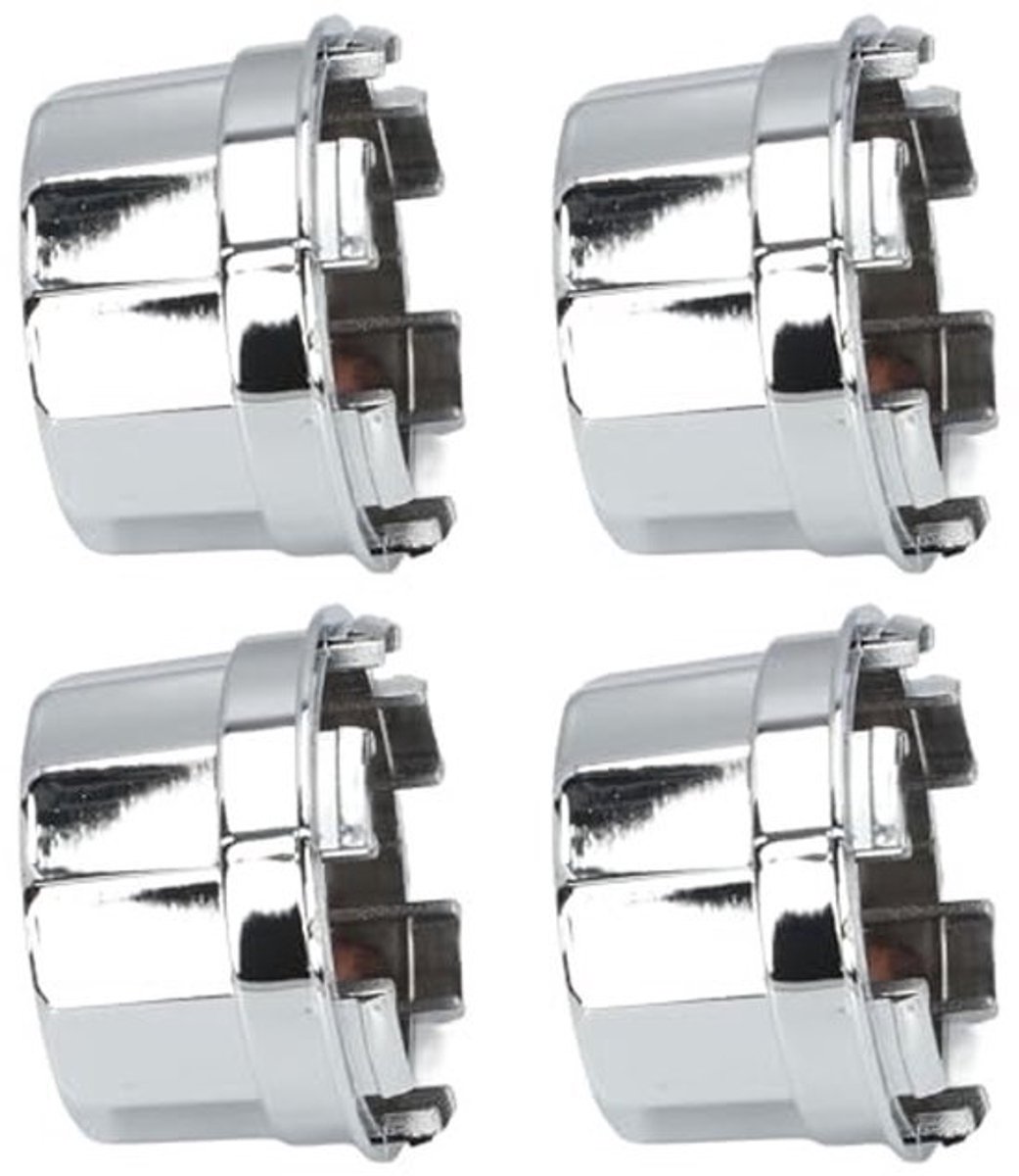 Wielnaafdoppen 4 Stuks - Compatibel met 8/10/12/14 Inch Lichtmetalen Velgen - Duurzaam - Stofcentrum Naafdopafdekkingen - Sportief Ontwerp - Naafdoppen
