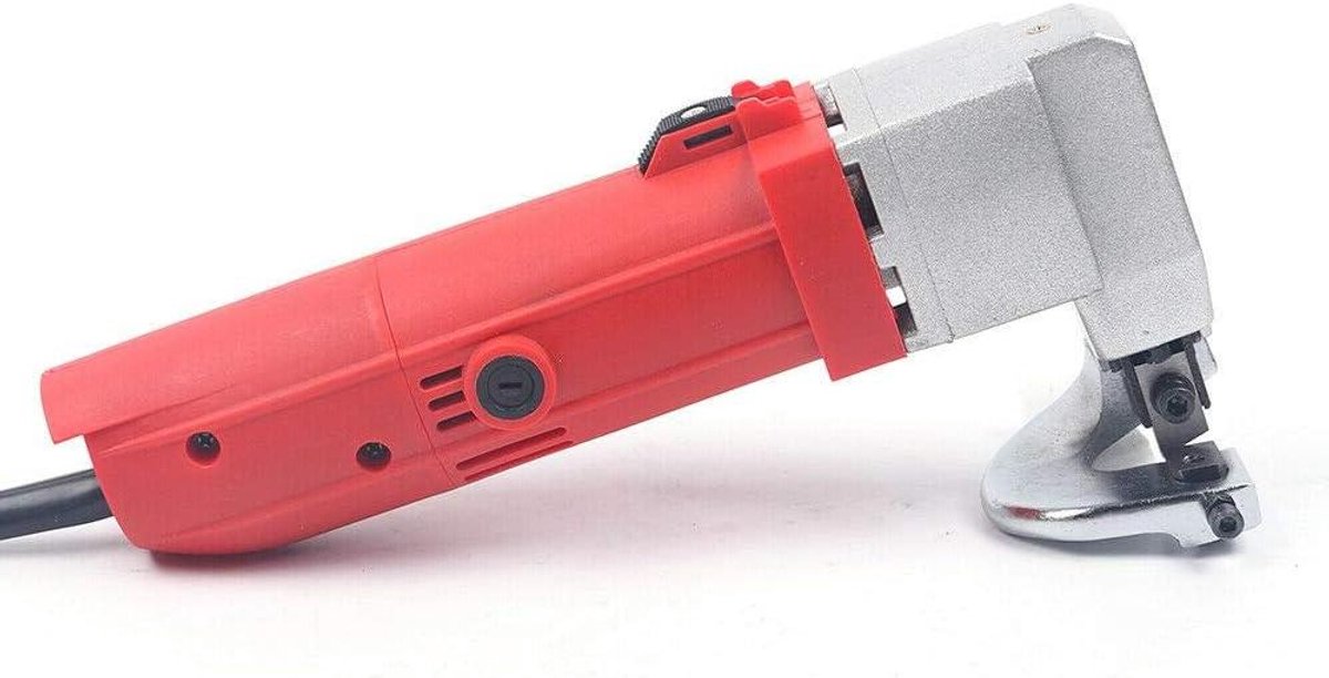Elektrische Metaalschaar - Nibbler Schaar - Metaal Bewerken - Stofvrije Motor - 2 mm Staal - Grijs