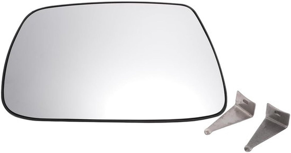 Auto Achteruitkijkspiegel - Linker Zijspiegel Glas Vervanging - Verwarmd - Wit Glas - Convex - Geschikt voor 2005-2009