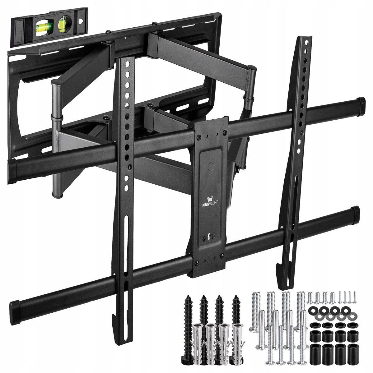 Sterke TV-muurbeugel 42-100 inch, 75kg, draai- en kantelbaar