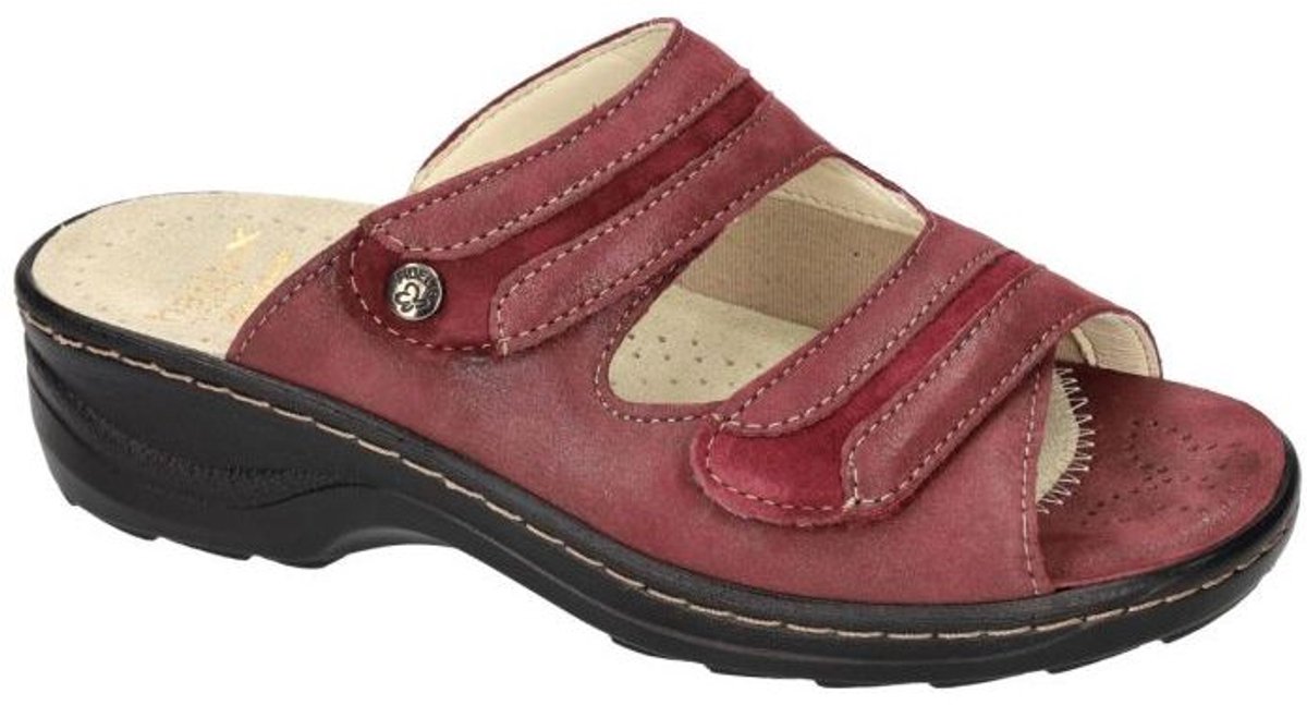 Fidelio Hallux -Dames - bordeaux - slippers & muiltjes - maat 40