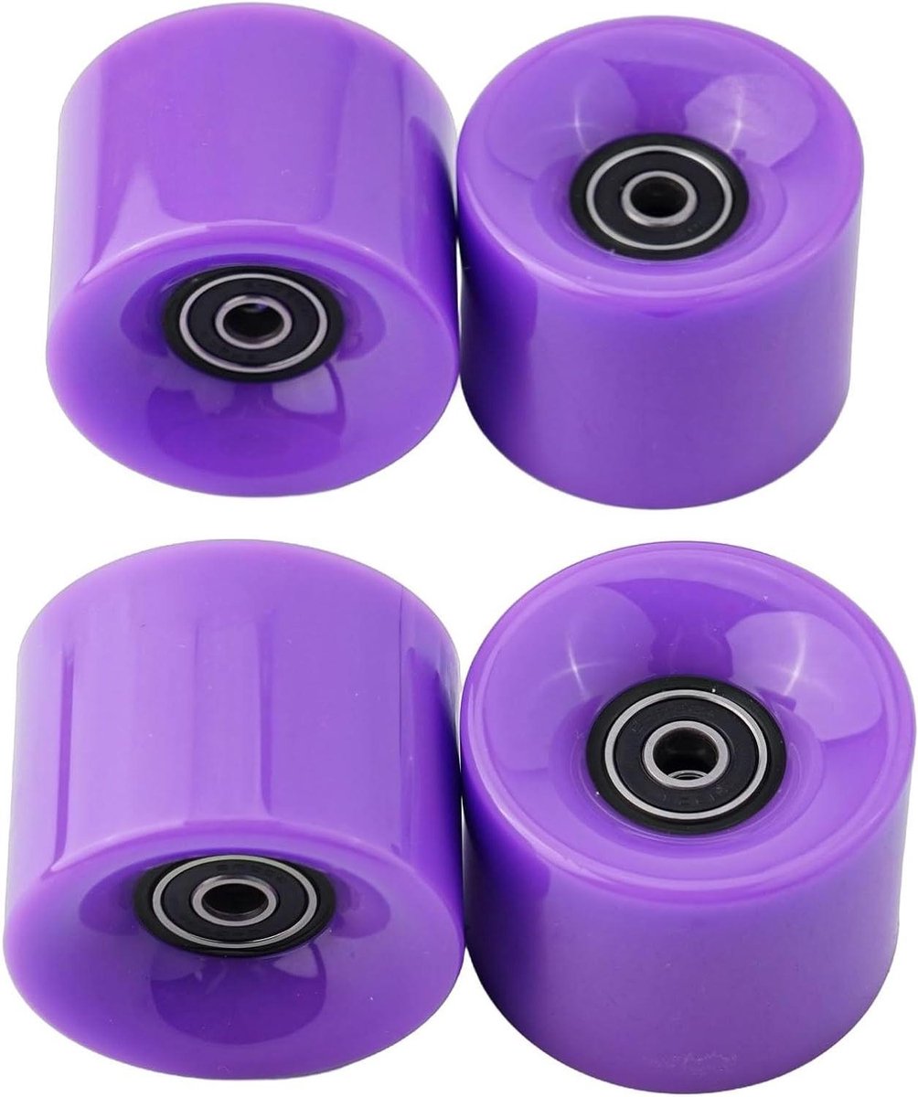 Skateboard Wielenset Longboard Wielen Straat Skaten ABEC-9 Lagers 60x45mm