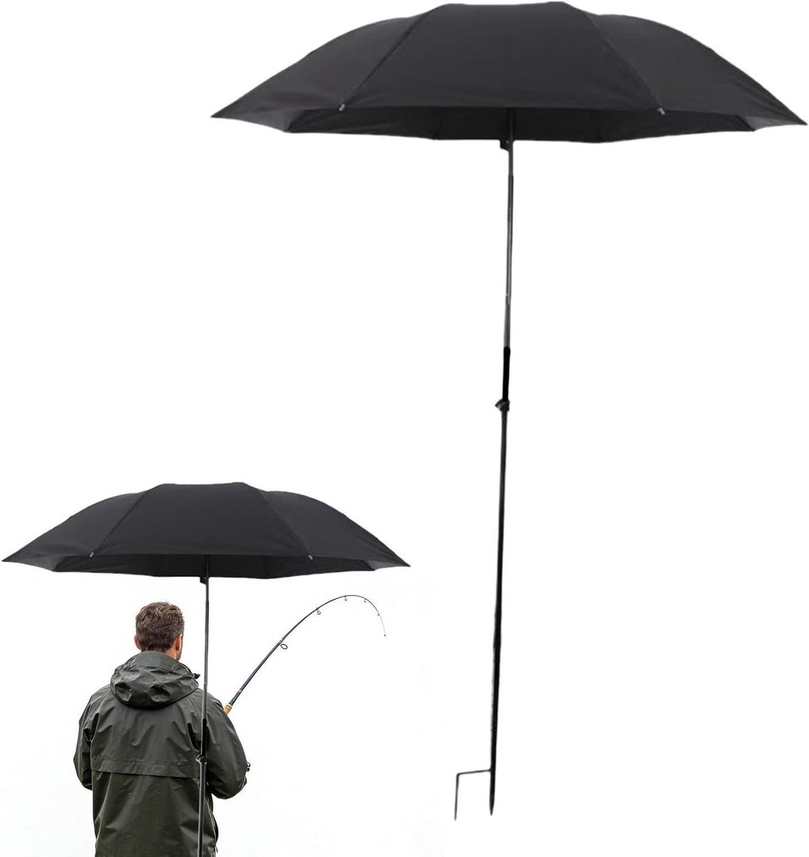 Plantenparasol - Bloemen Parasol - Buiten Schaduw - Stevige Constructie - 125x95 cm - Niet gespecificeerd