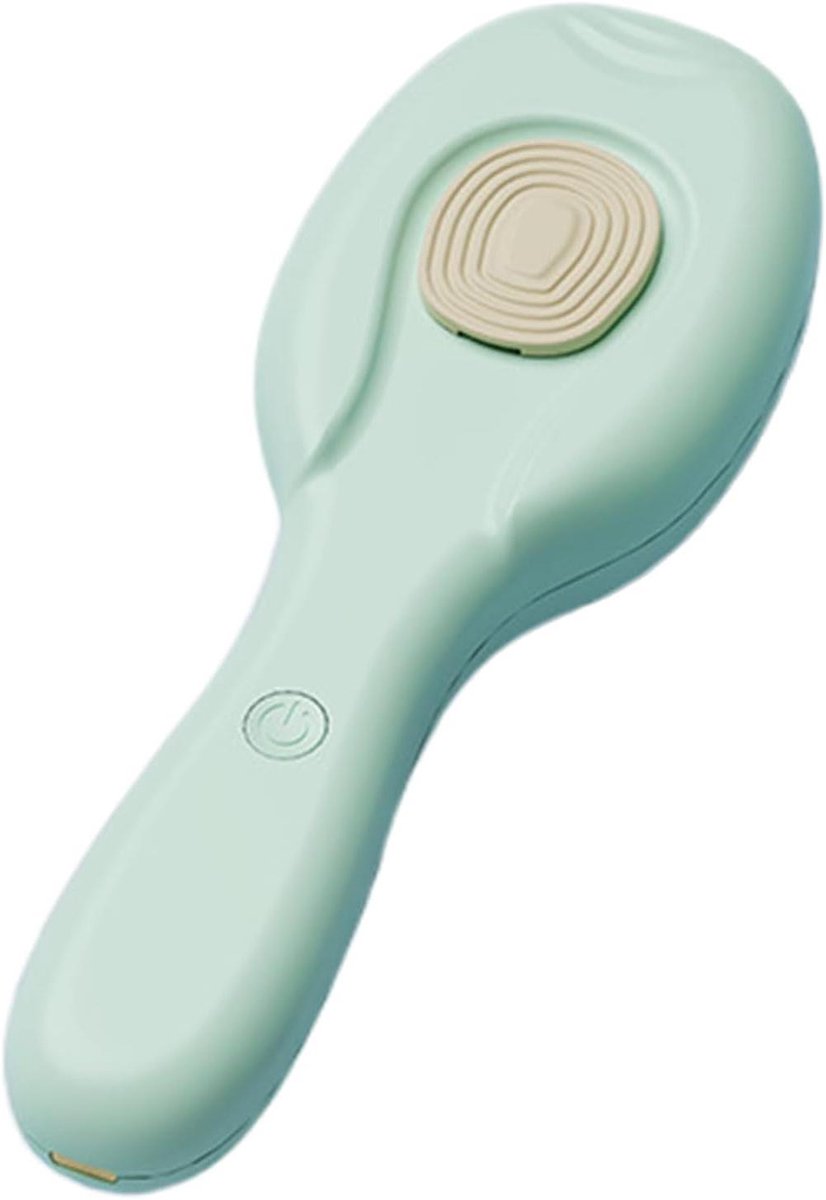 Stoomkam Huisdieren - Kattenborstel Spray - Vacht Verzorging - Antistatisch Hydraterend - 9 x 7 x 4.3 cm - Beige