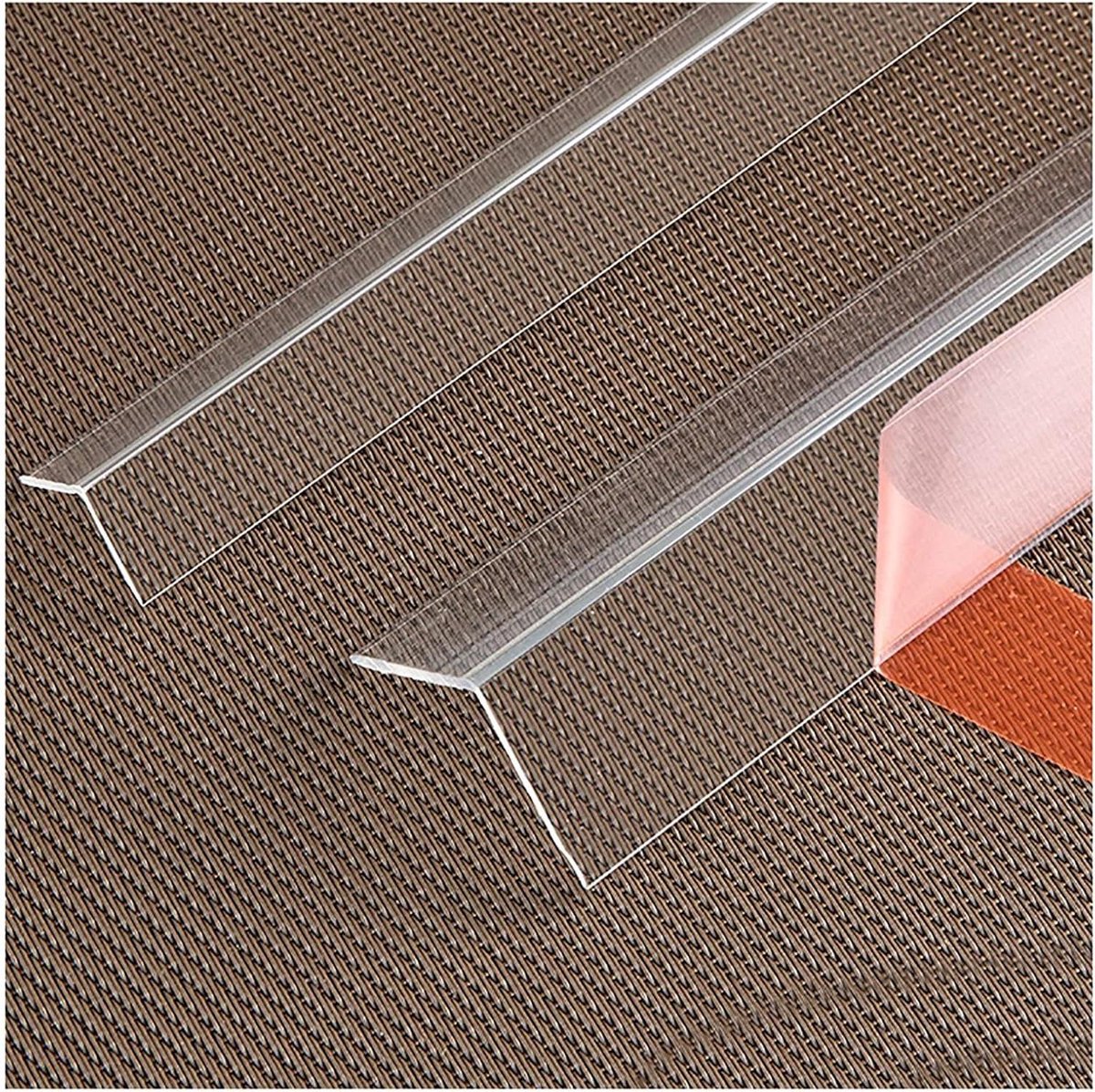 Hoekbeschermers Muur - Muurrand Bescherming - Muren Beschermen - Zelfklevende Tape - 18 m - Transparant