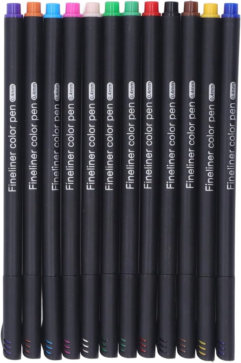 Set van 12 Sublimatie Inktpennen in 12 Kleuren voor Creatief Gebruik met Verhit Overdrachtstechniek