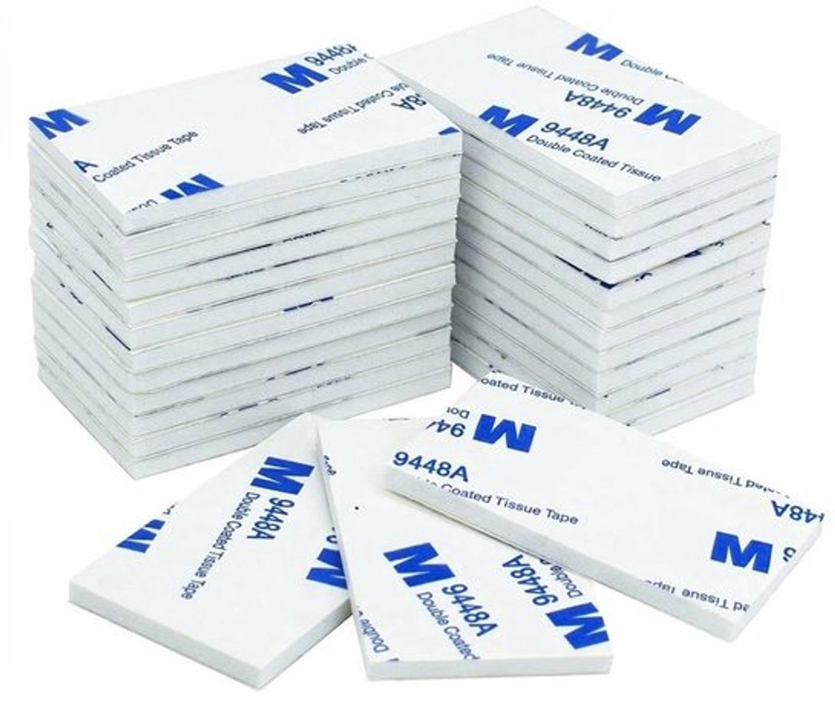 Dubbelzijdige Tape Extra Sterk - Dubbelzijdige Plakkers - Montagetape - Waterdicht - 40 Stuks - Praktische Afmeting 50mm - Plakpads