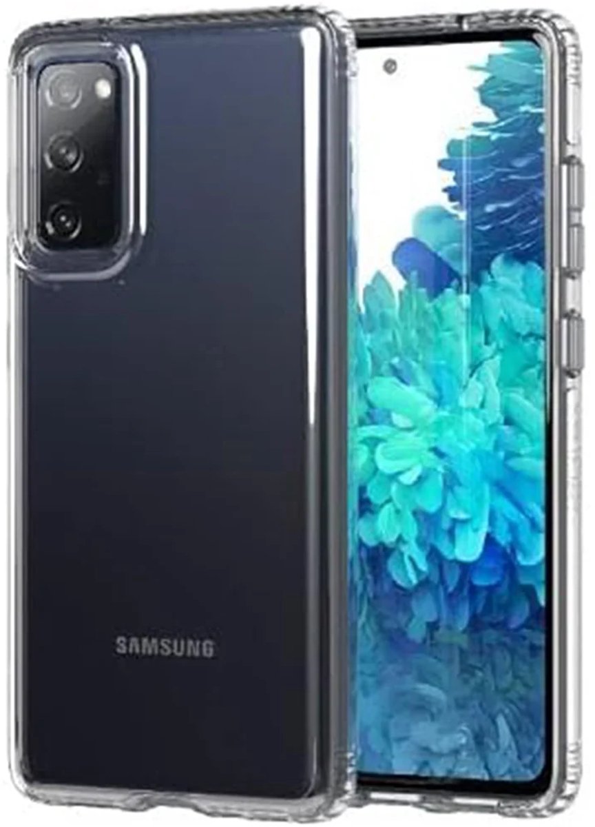 Tech21 Evo Clear Back Cover - Geschikt voor Samsung Galaxy S20 FE 5G - Transparant