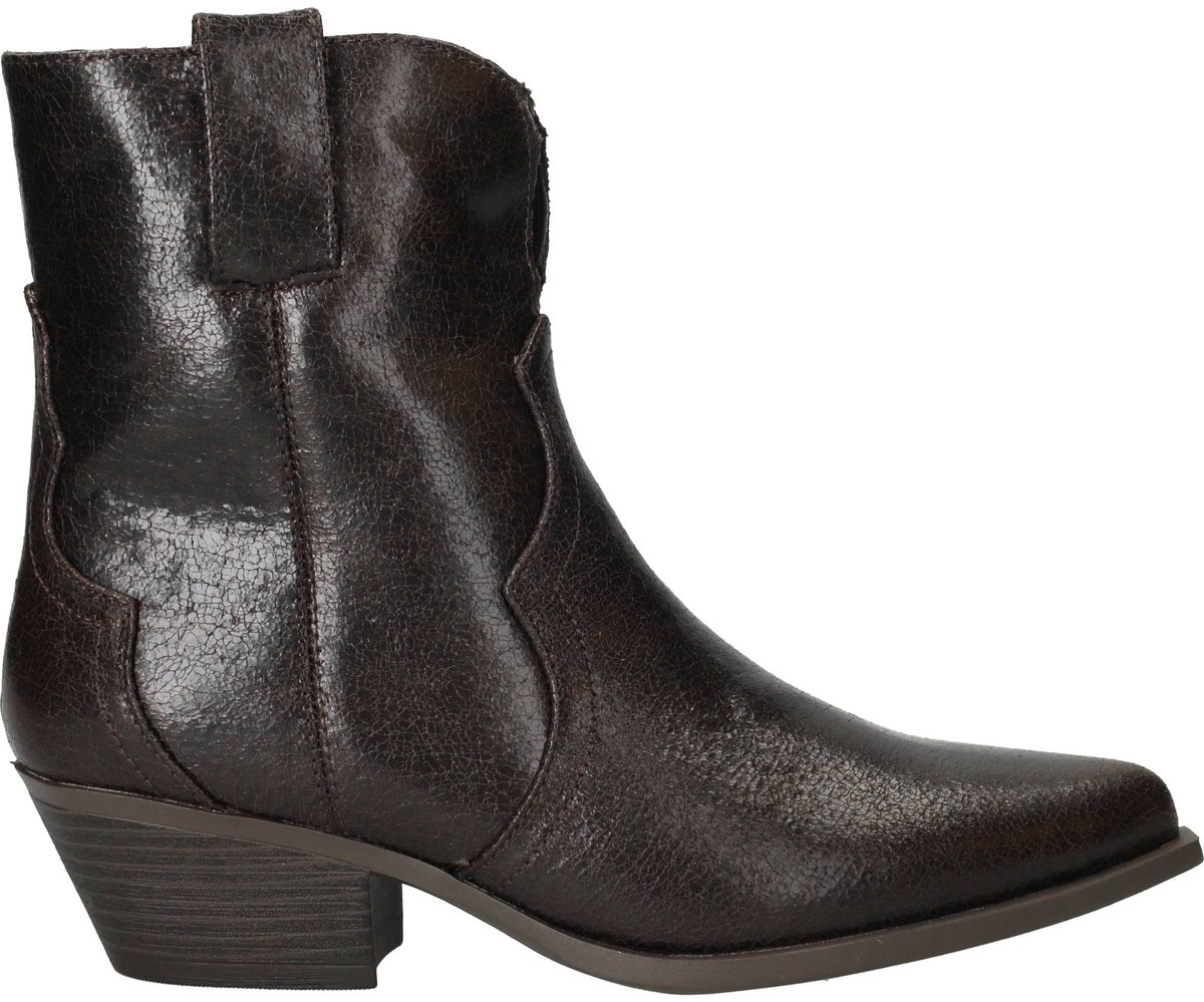 DSTRCT Enkellaarsjes - Dames - Bruin - Maat:37