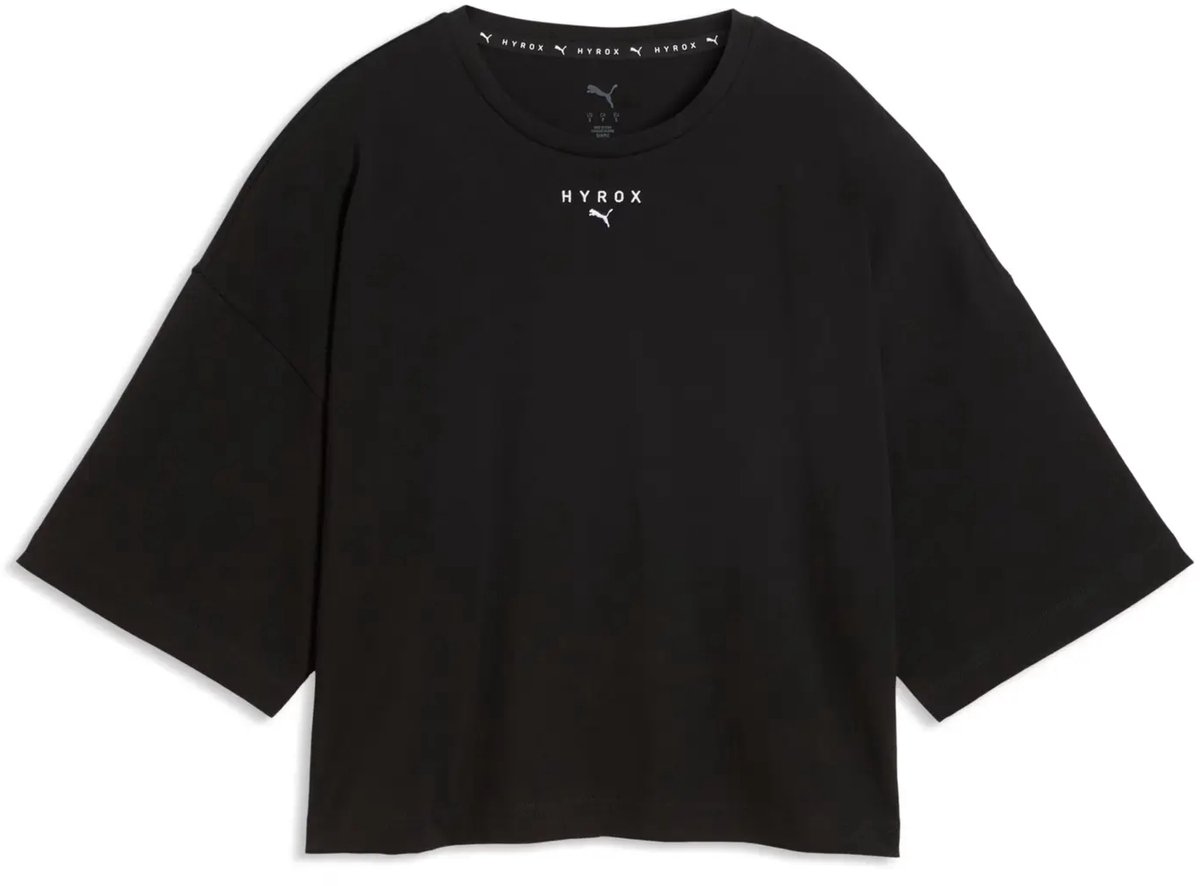 Dames-T-shirt Puma X Hyrox Zwart
