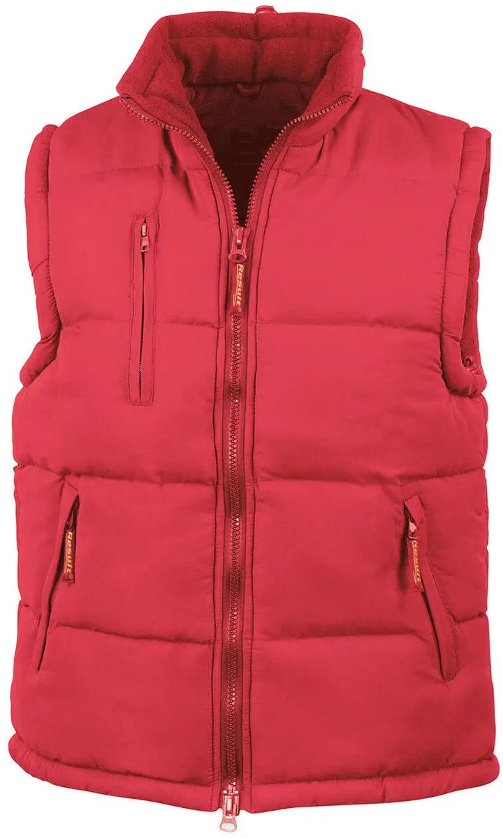 Result Ultra Padded Bodywarmer RT88A - Red - M