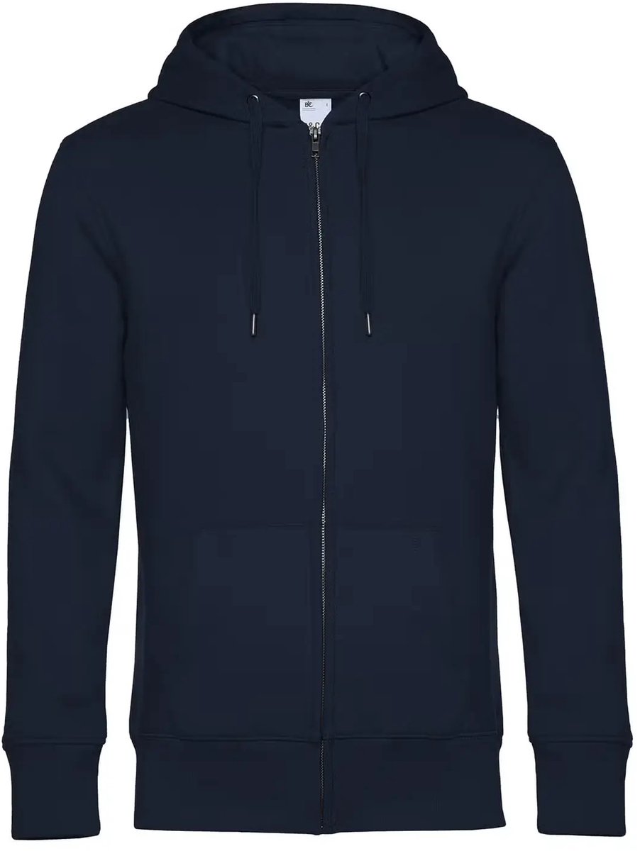 Hooded sweatshirt met rits B&C King