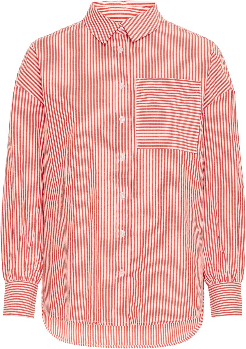 Vrouwenblouse fransa Poppa 1