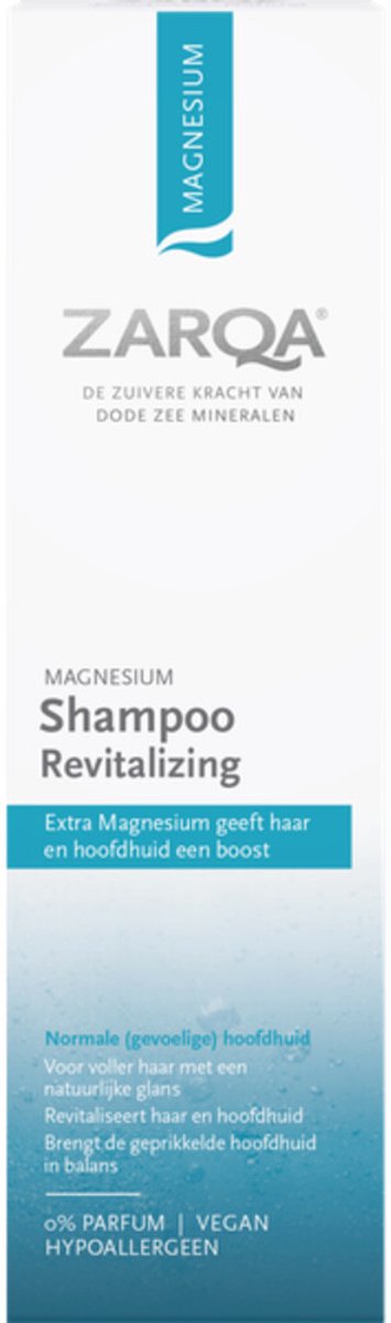 Zarqa Magnesium Revitalizing Shampoo - 2 x 200 ml - Voordeelverpakking