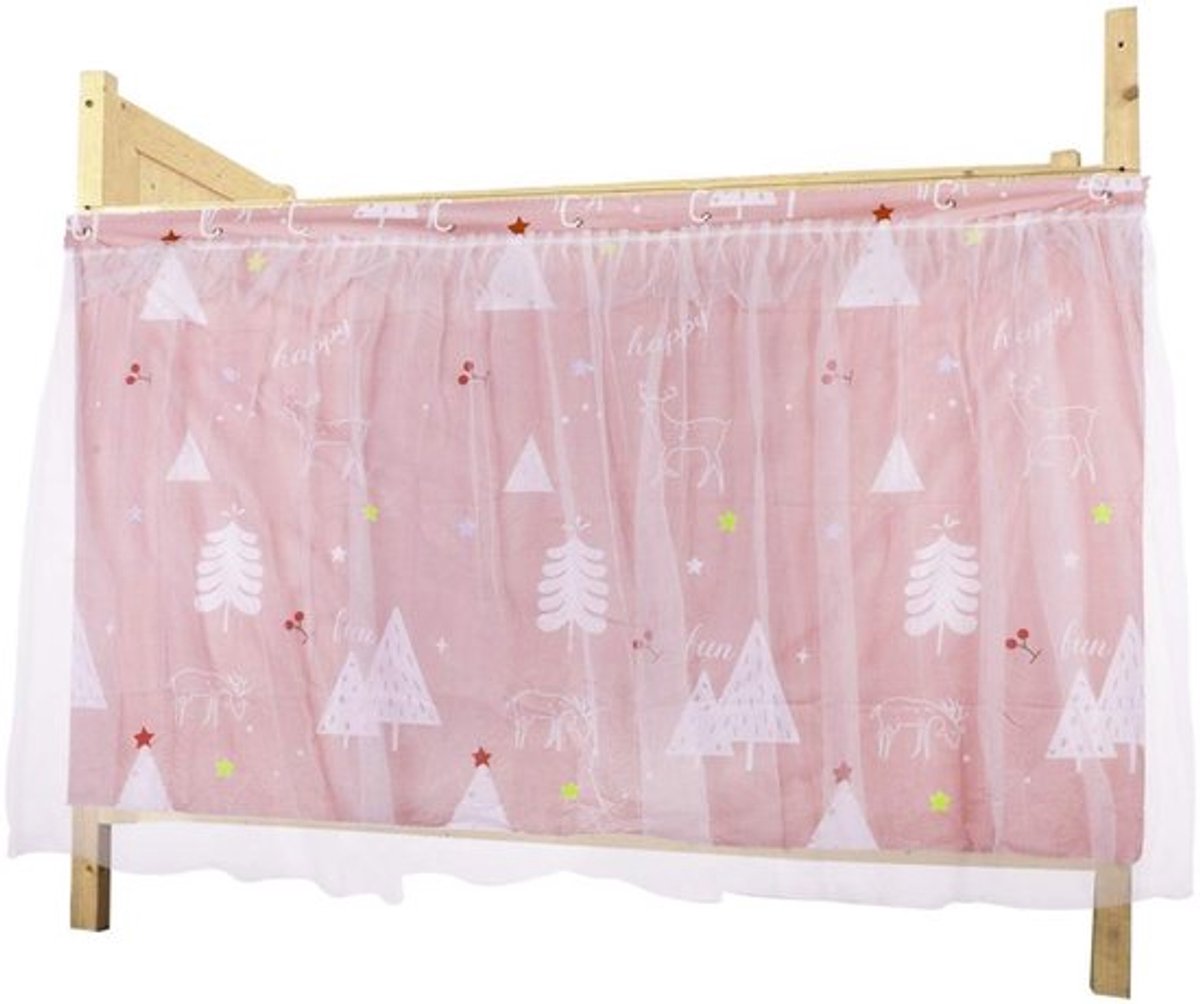 Bedgordijn Hoogslaper - Speeltent - Slaaptent - Kinderbed - Stapelbed - Schaduw 40%-60%