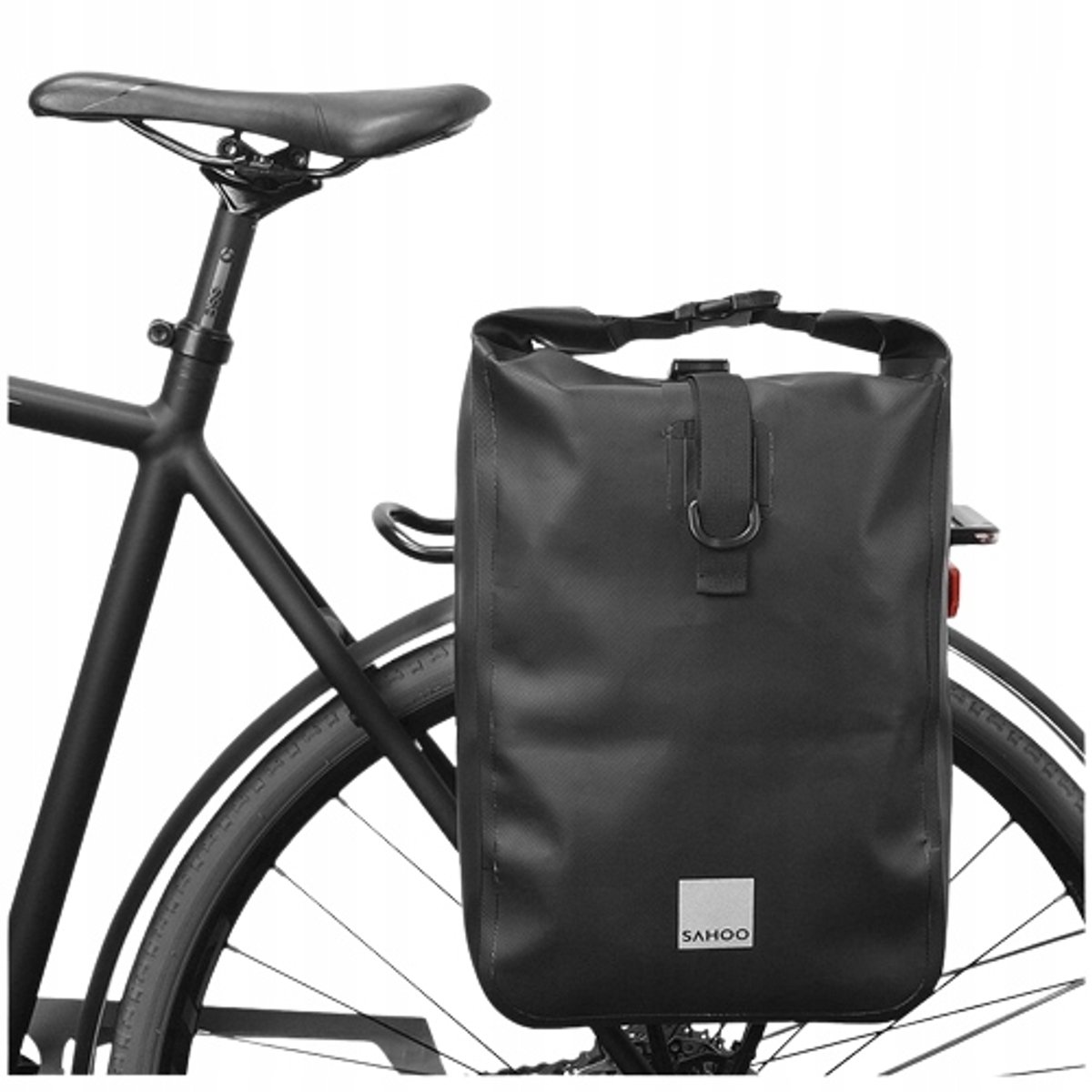 SAHOO DRY Fietstas Waterdicht 10L - Zwart
