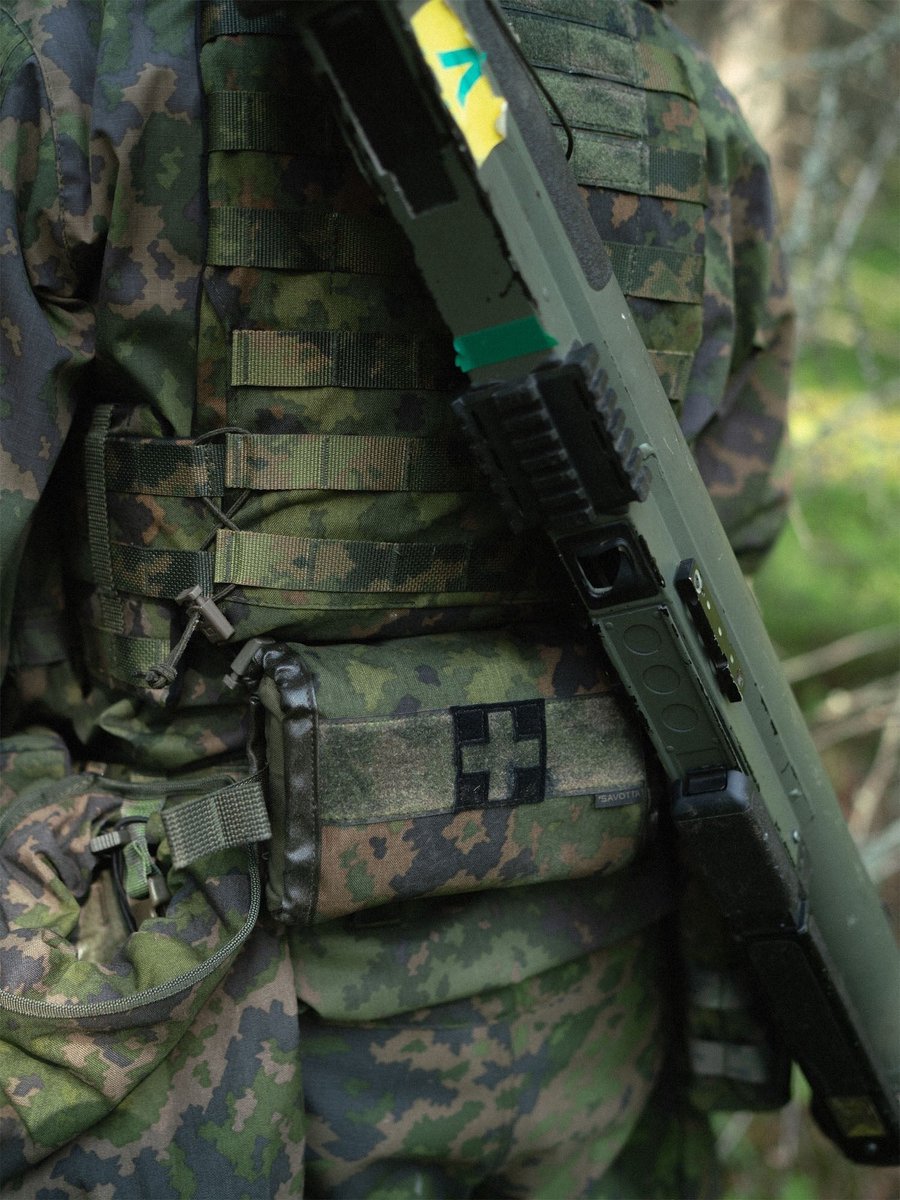 Savotta S-IFAK Horizontal Mount - MOLLE medische tas - Groen