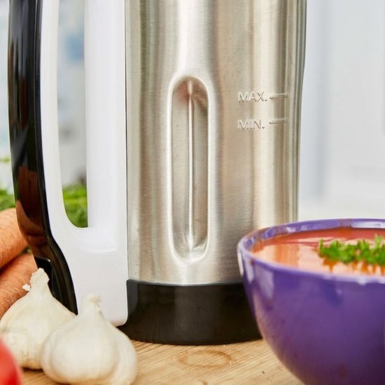 NIVA® Soepmaker - Blender - Soepmaker Blender - Zilver - 18cm x 21cm x 34cm van Niva — afbeelding 2