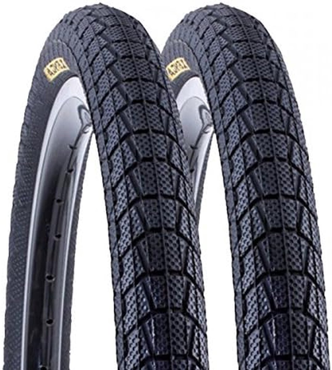Fietsbanden Set - BMX banden - Fietsen onderhoud - Directioneel loopvlak - 20x1.95 Inch - Zwart