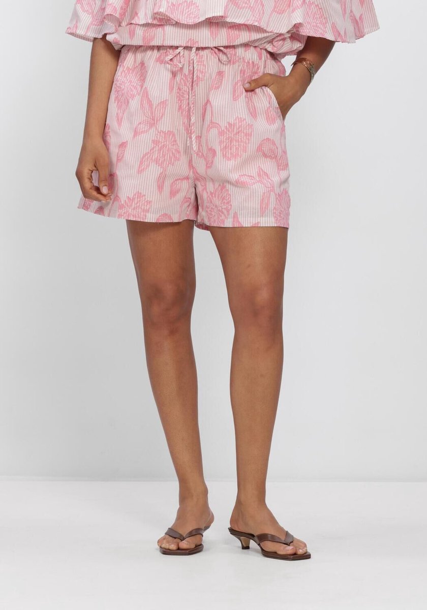 Studio Amaya Kee Short Broeken Dames - Roze - Maat L
