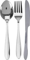 60-Delige bestekset tafelbestek RVS - Keukenbenodigdheden - Tafel dekken - Bestek - Tafelbestek - Messen, vorken en lepels