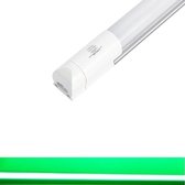 TL LED Buis Groen - Met bewegingssensor - 24 Watt - 150 cm - Met Armatuur