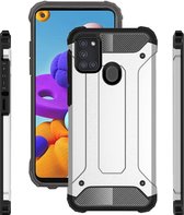 Samsung Galaxy A21S Rugged Hybrid Armor Hoesje - Zliver