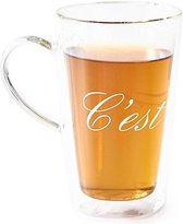 Rivièra Maison C'est Chaud Theeglas XL - 300 ml