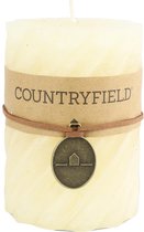 Countryfield Stompkaars met Ribbel Crème Ø7 cm | Hoogte 7,5 cm