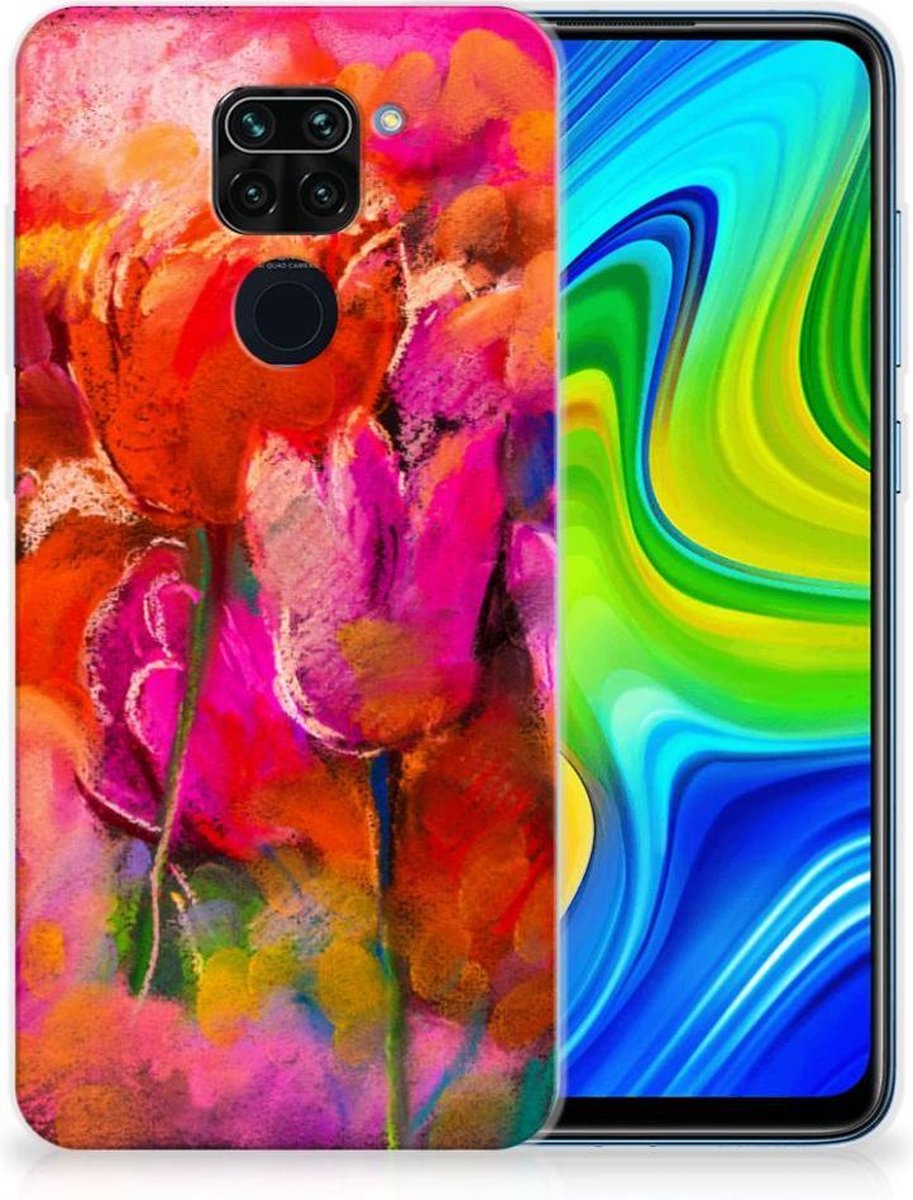Hoesje maken Xiaomi Redmi Note9 Tulips