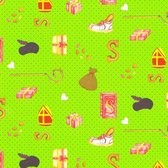 Cadeaupapier inpakpapier geschenkpapier rol Sint Silver 70 centimeter x 200 meter