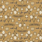 Cadeaupapier inpakpapier geschenkpapier rol Nature Eco 30 centimeter x 200 meter