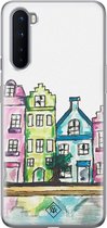 OnePlus Nord hoesje siliconen - Amsterdam | OnePlus Nord case | multi | TPU backcover transparant