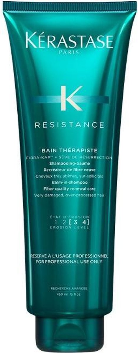 Kérastase Résistance Bain Thérapiste 450ml - Normale shampoo vrouwen - Voor Alle haartypes